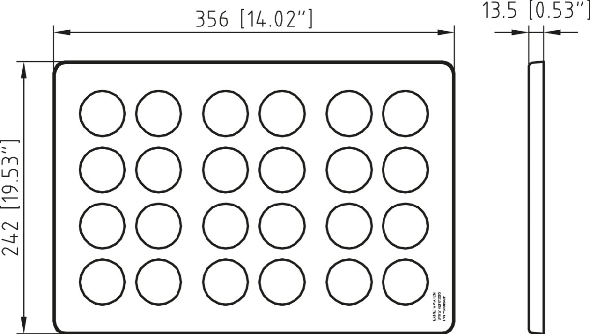 Drawing for KSSU Oven Tray